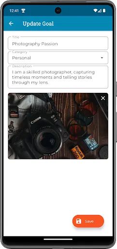 Lifetime Goals (Bucket List) Screenshots