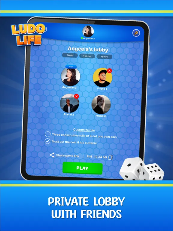 Ludo Life iPad  Screenshots