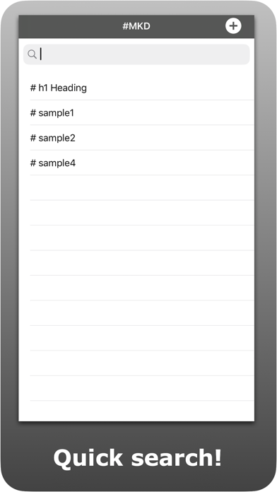 Tangkapan skrin Markdown Editor - #MKD