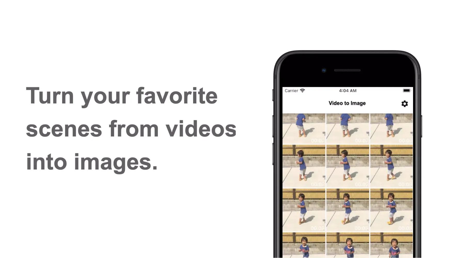 Video to Photo/Image Screenshots