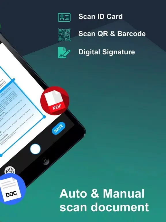 CamScanner - PDF docs Scanner iPad  سکرین شاٹس