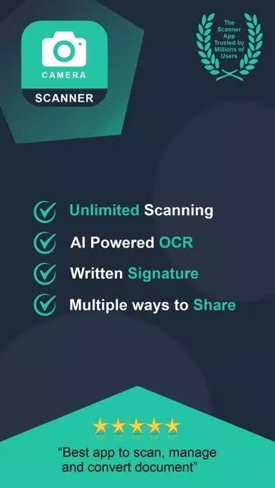 CamScanner - PDF docs Scanner سکرین شاٹس