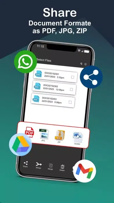 CamScanner - PDF docs Scanner سکرین شاٹس