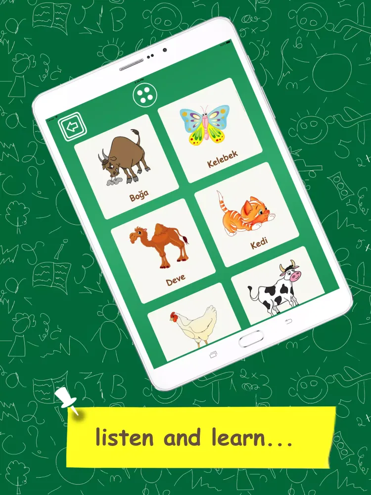 Learn Turkish Vocabulary - Kid应用截图