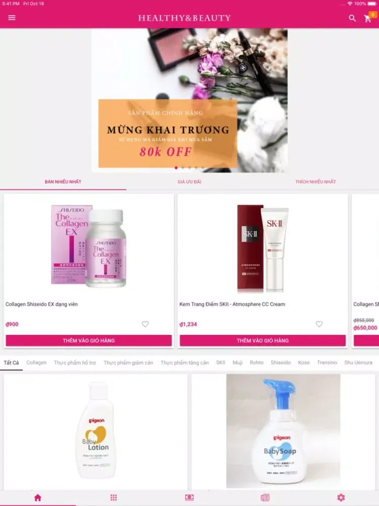Captures d'écran de Healthy&Beauty iPad 