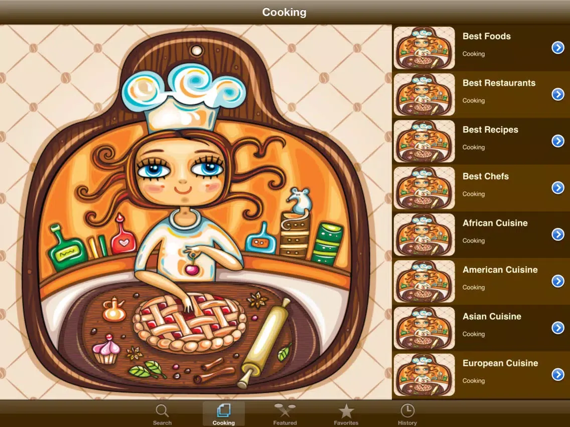 Food Dessert Cooking Recipes iPad  স্ক্রিনশট