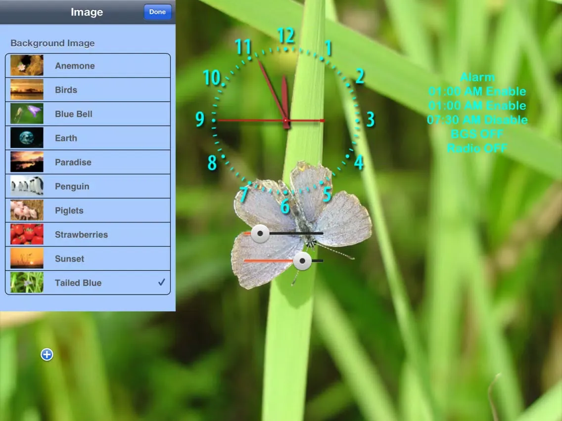 Free Radio Music Alarm Clock Set iPad  Screenshots
