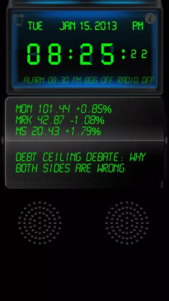 News Alarm Clock Radio - Free Ekran Görüntüleri