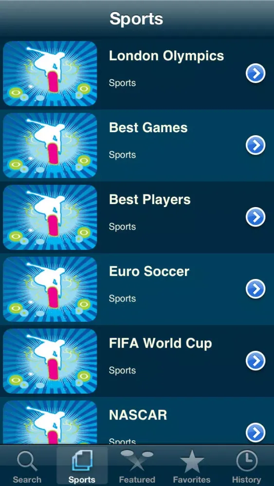 Sports Game Favorite Collection スクリーンショット