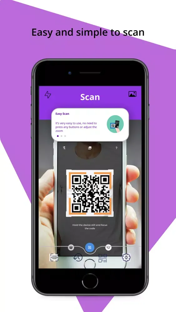 NTA QR Code Reader 스크린샷