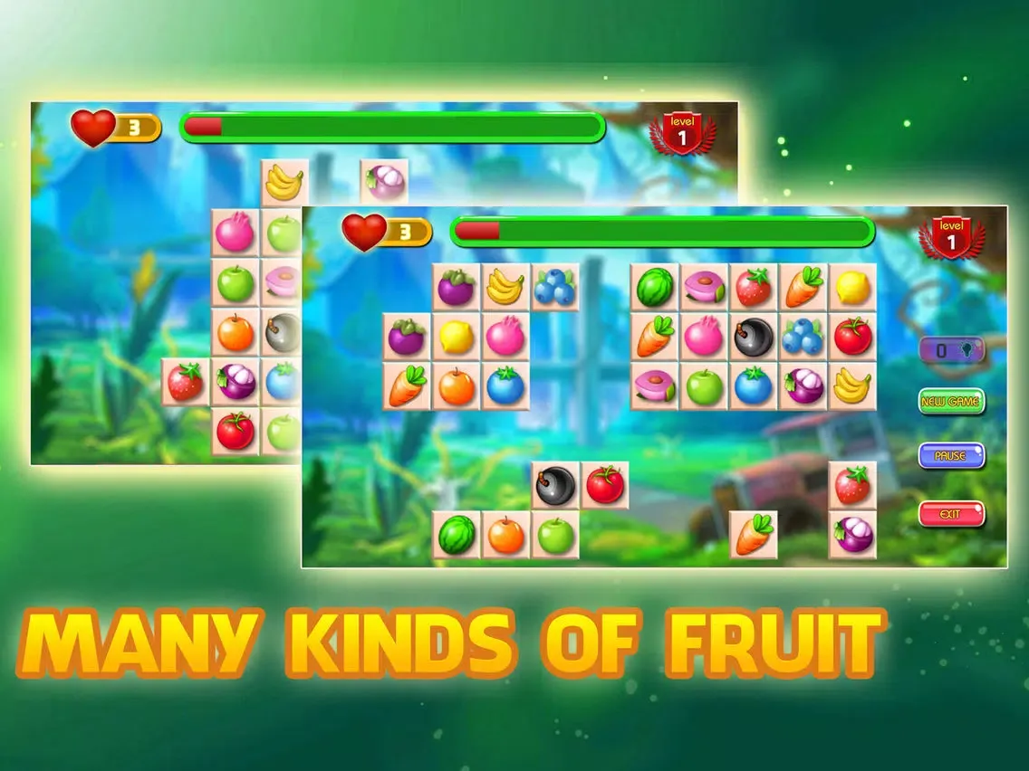 Capturas de pantalla de Onet Connect Fruit Match Two 2 iPad 