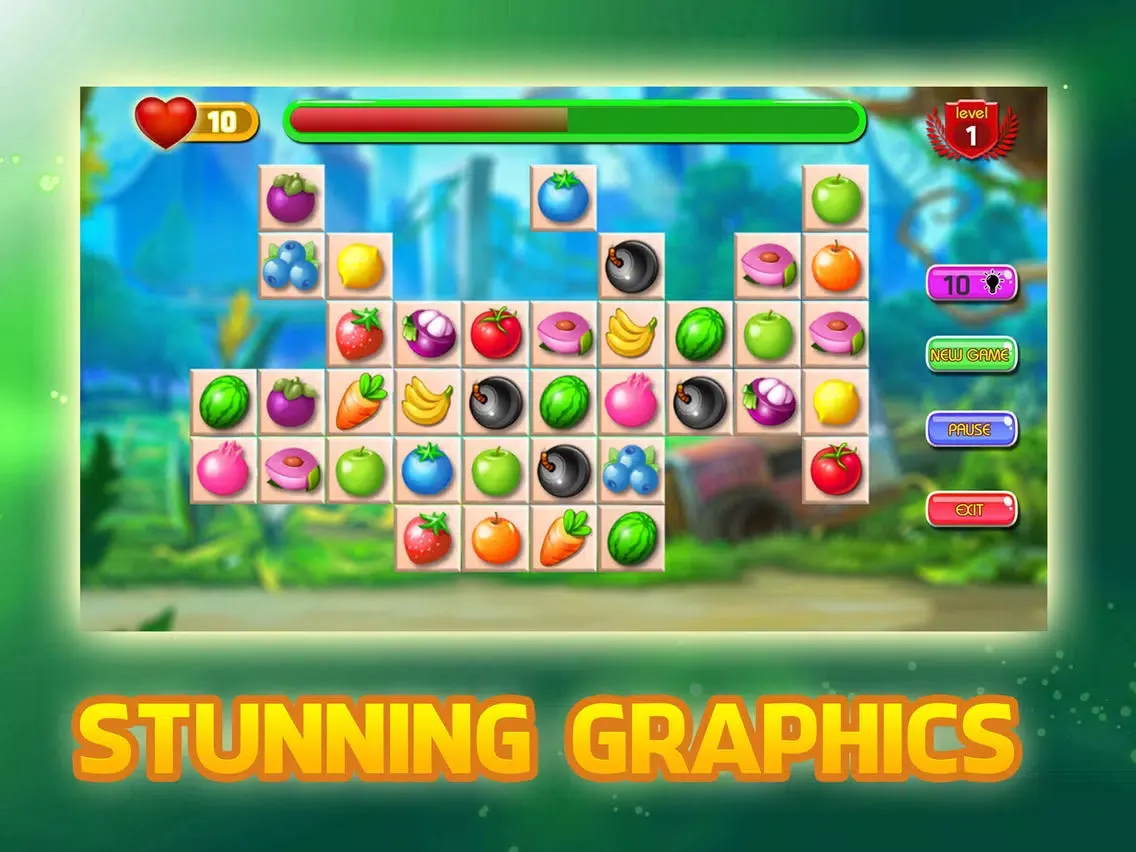 Capturas de pantalla de Onet Connect Fruit Match Two 2 iPad 