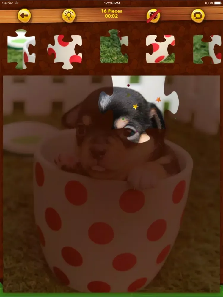 Kitty Pet Animal Baby Puzzles Puppy Pet Jigsaw Cute Hamster Jigsaw Puzzles Education iPad  Screenshots