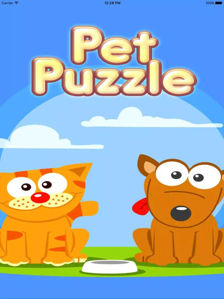 Kitty Pet Animal Baby Puzzles Puppy Pet Jigsaw Cute Hamster Jigsaw Puzzles Education iPad  Screenshots