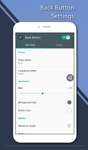 Back Button - Anywhere Screenshots