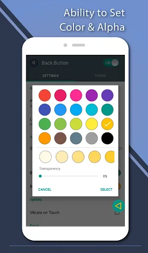 Back Button - Anywhere Screenshots