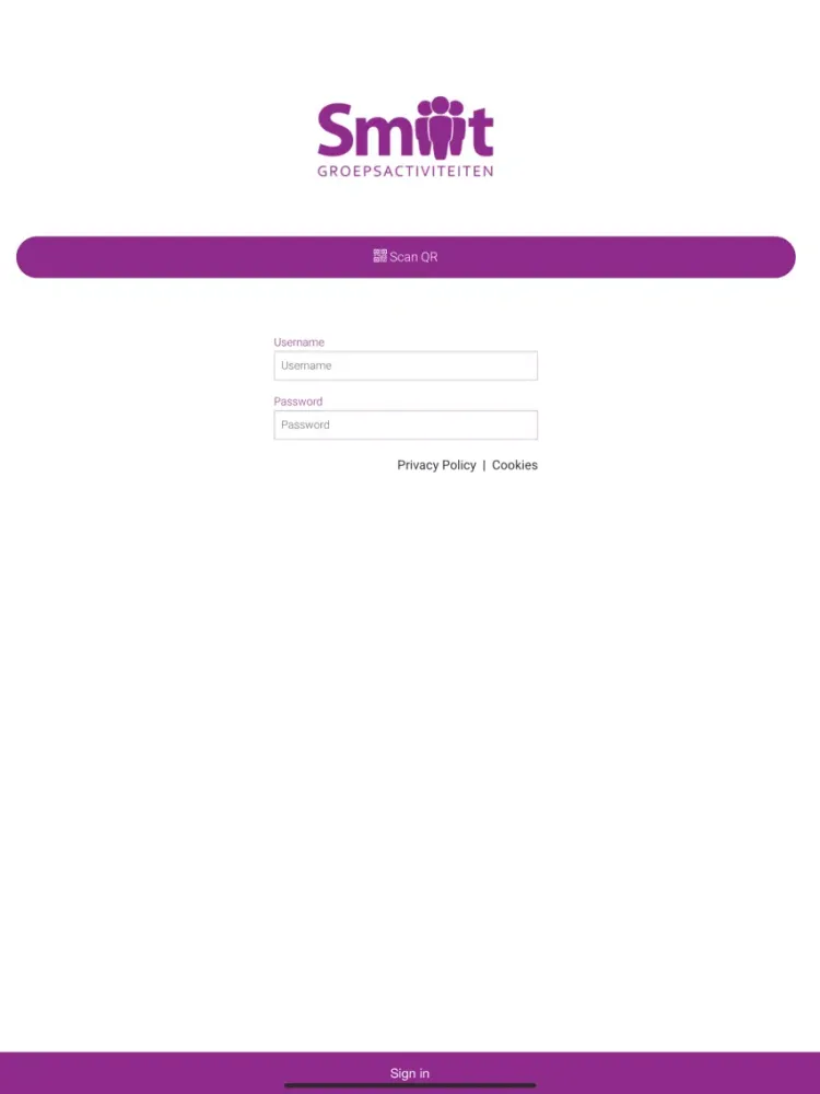 Zrzuty ekranu Smit Groepsactiviteiten iPad 