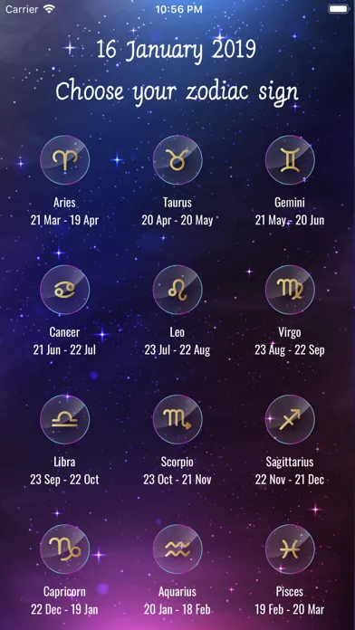 Screenshot di Daily Horoscope by Zodiac Sign