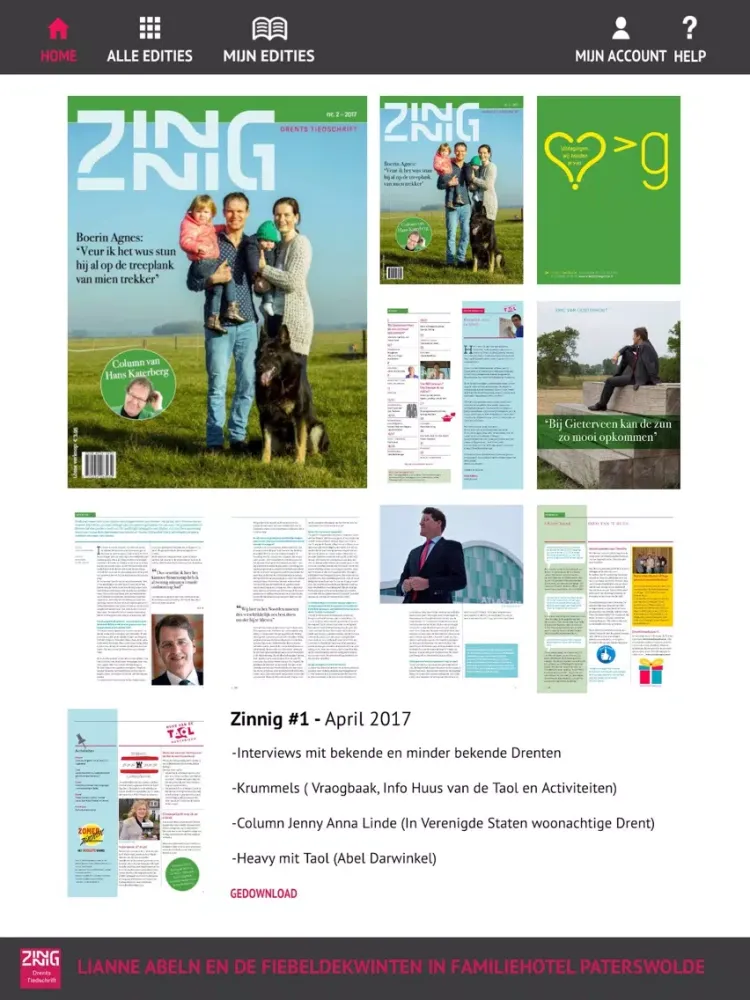 Zinnig iPad  スクリーンショット