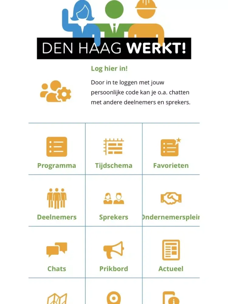 Ảnh chụp màn hình của Den Haag Werkt! iPad 