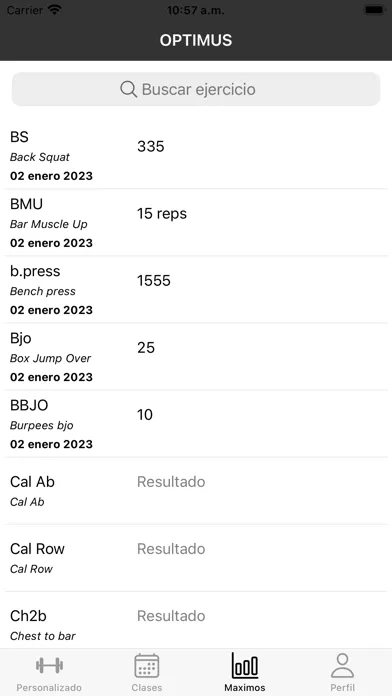Capturas de pantalla de Optimus Trainning