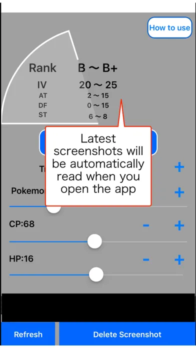 IV Calculator Z for PokemonGO 스크린샷