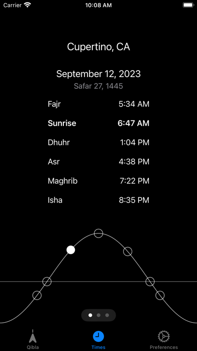 Capturas de pantalla de Prayer Times - Leptos