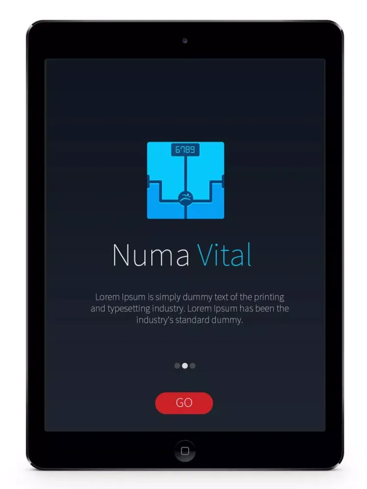 Numa Vital iPad  Ekran Görüntüleri