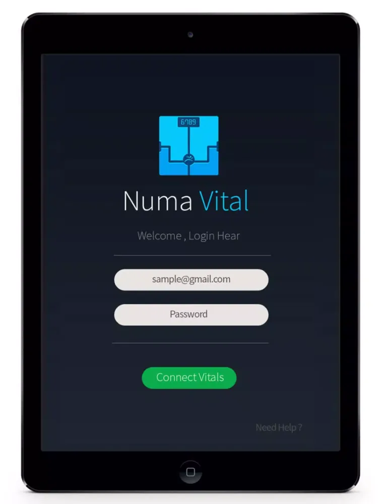 Numa Vital iPad  Ekran Görüntüleri