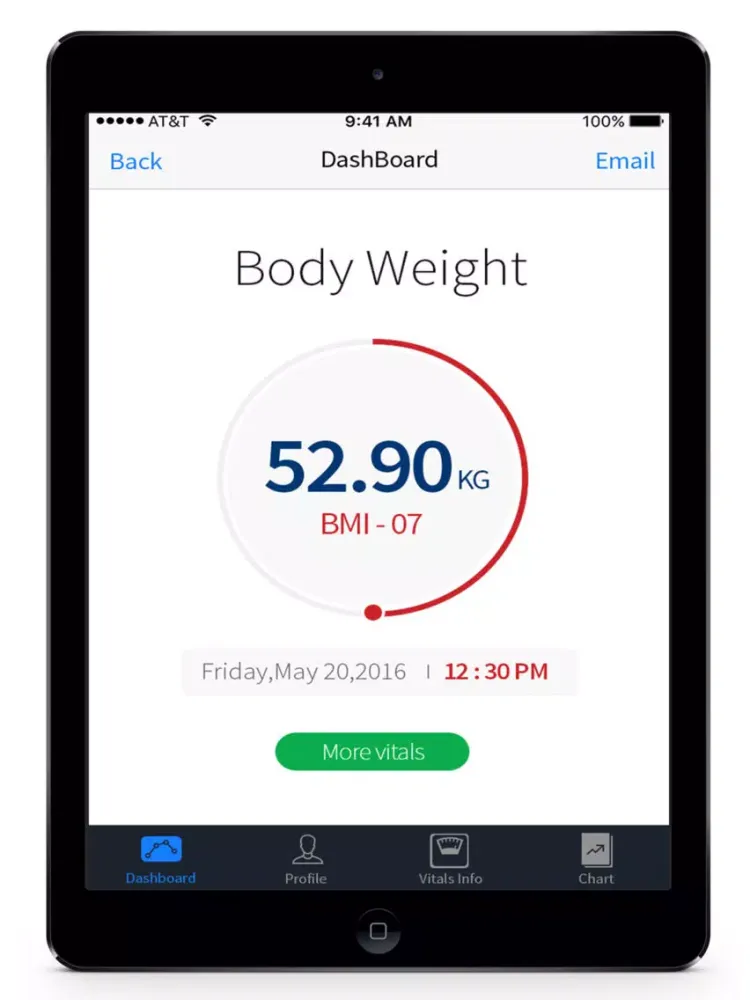 Numa Vital iPad  Ekran Görüntüleri