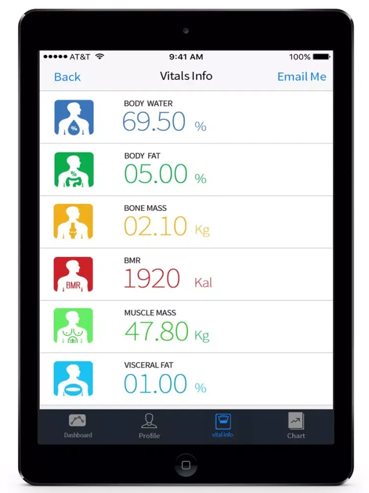 Numa Vital iPad  Ekran Görüntüleri
