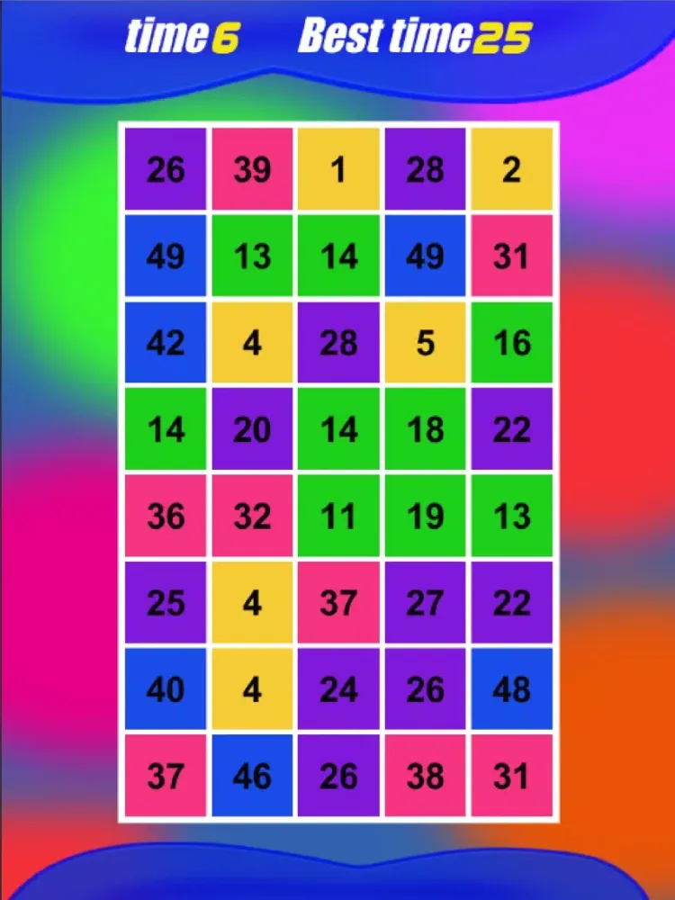 Number down Color iPad  Screenshots