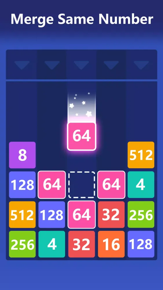 Number Merge Screenshots