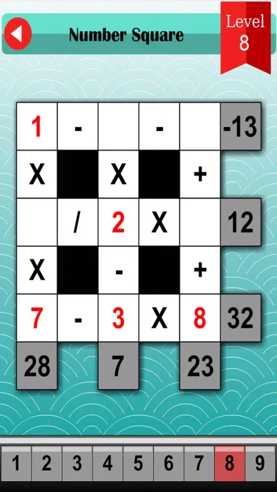 Number Square (Math Equation Puzzles) 스크린샷