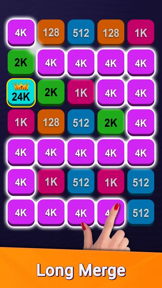 2248 Number Merge Puzzle Game Screenshots
