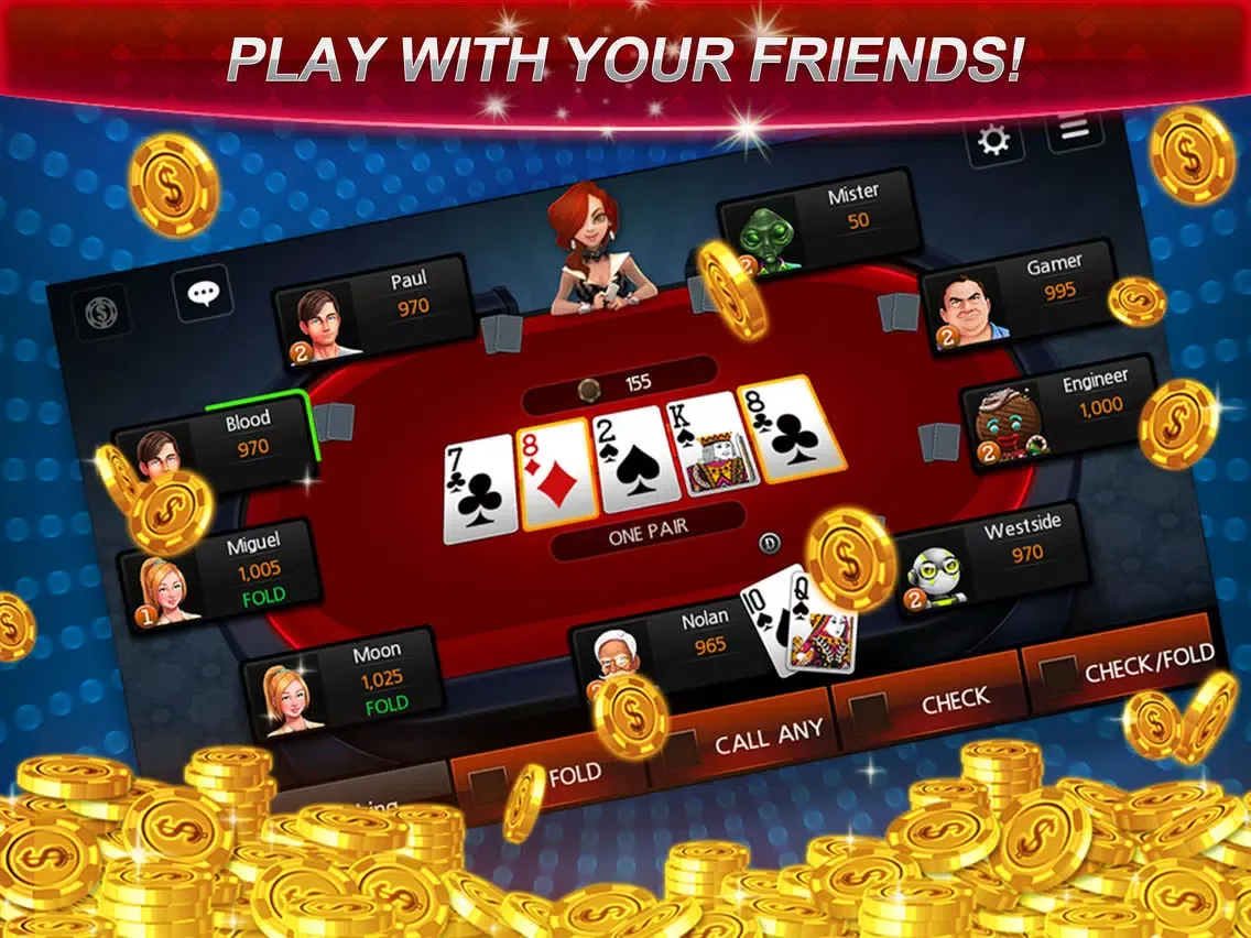 Awesome Poker - Texas Holdem iPad  Screenshots