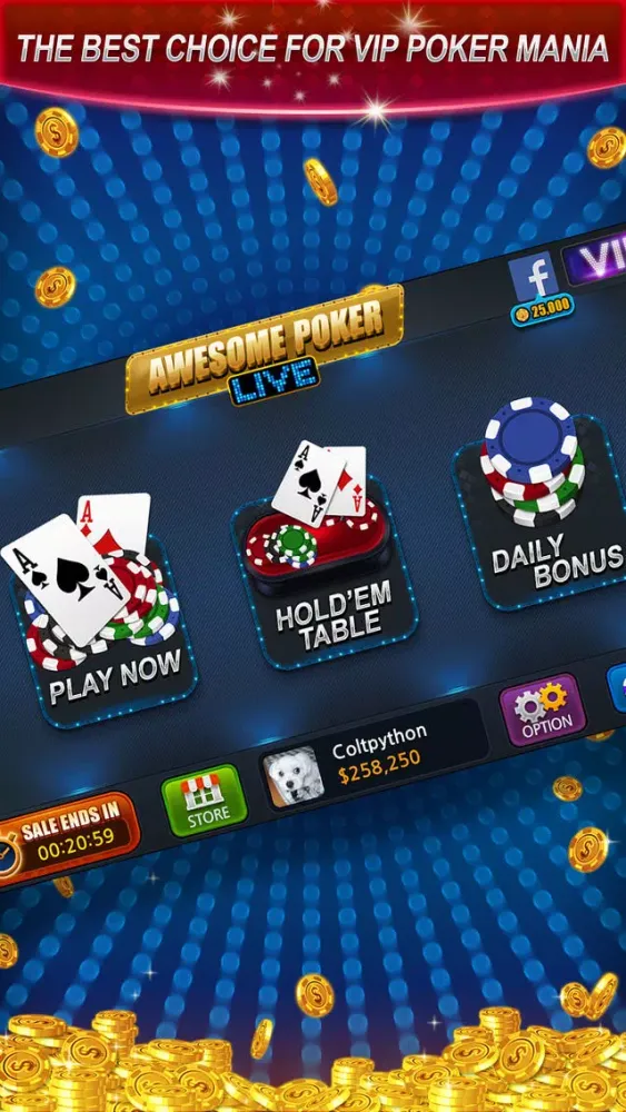 Awesome Poker - Texas Holdem Screenshots