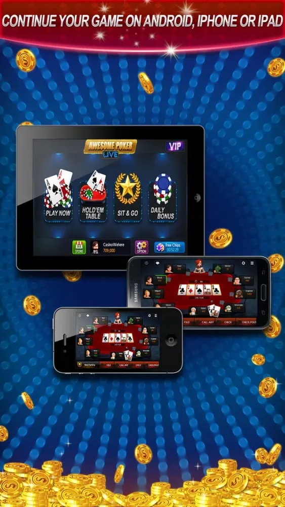 Awesome Poker - Texas Holdem Screenshots