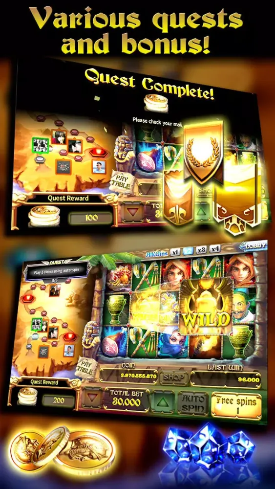 تصاویر Goddess Slots - Online Multiplayer