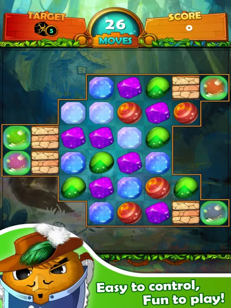 Gem Gem Blitz - match 3 game iPad  Screenshots