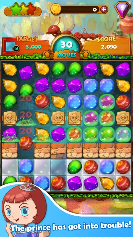 Gem Gem Blitz - match 3 game Screenshots