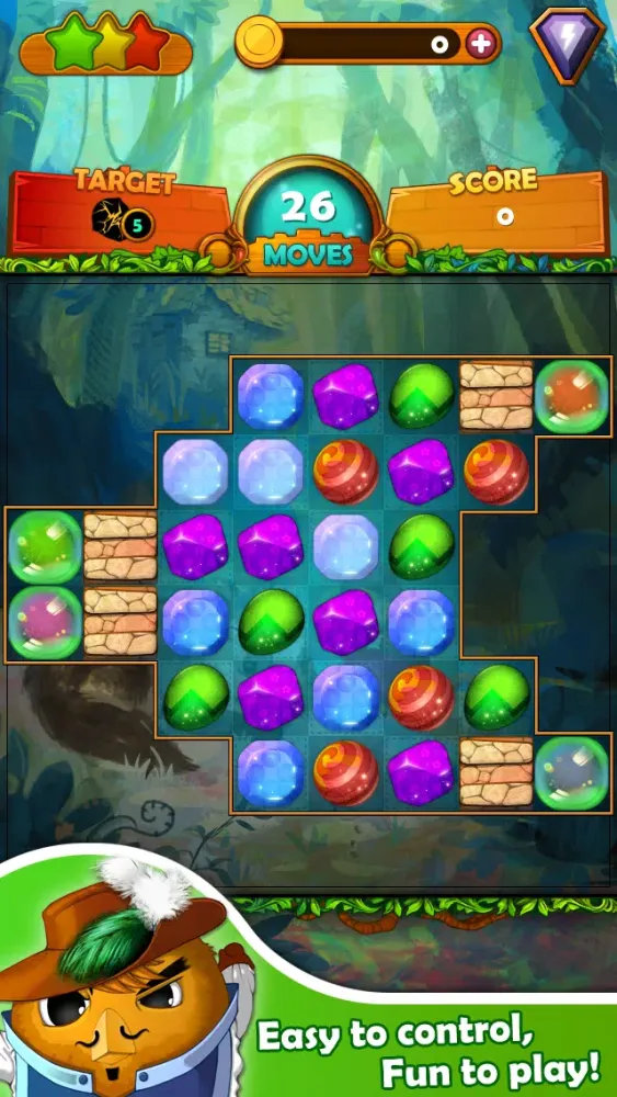 Gem Gem Blitz - match 3 game Screenshots