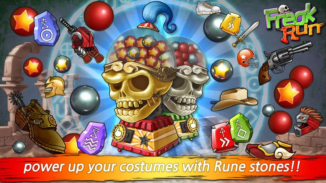Tangkapan layar Freak Run - Multiplayer Race