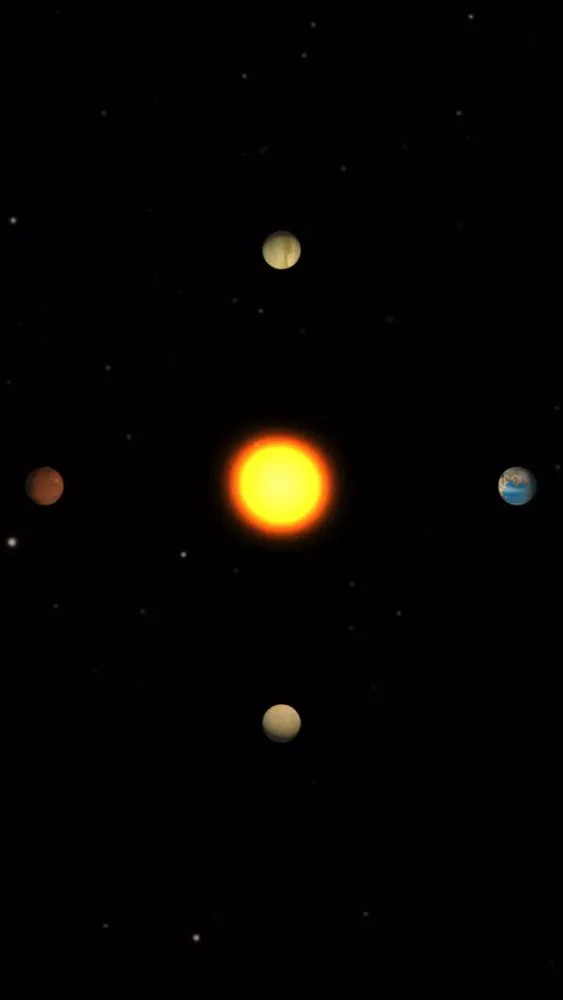 Spacebeat: reaction game to save the solar system スクリーンショット