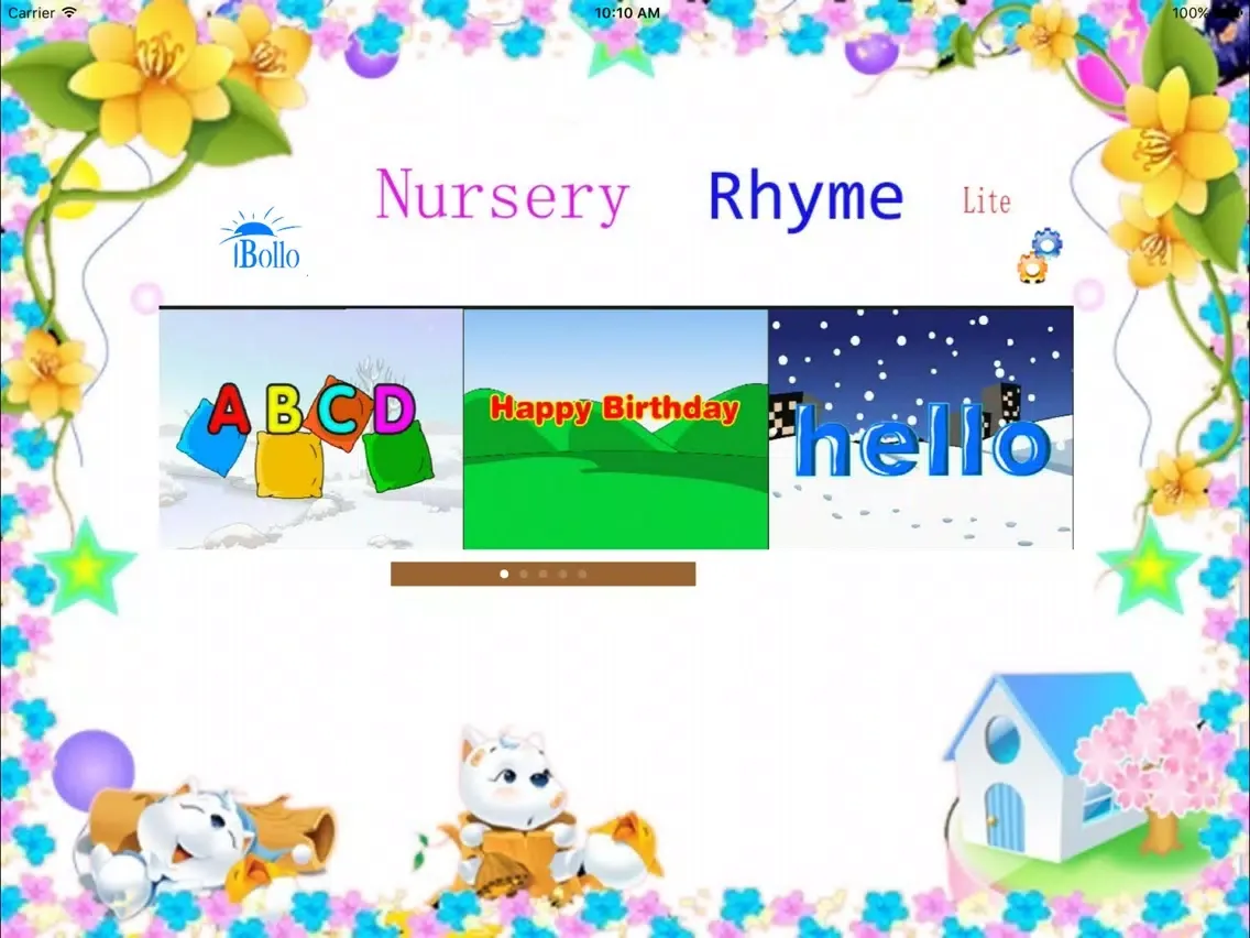 Zrzuty ekranu Nursery Rhyme Lite iPad 