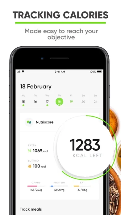 Nutrition Coach: Food tracker Screenshots