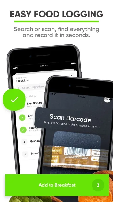 Nutrition Coach: Food tracker Screenshots