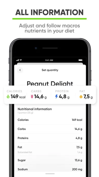 Nutrition Coach: Food tracker Screenshots