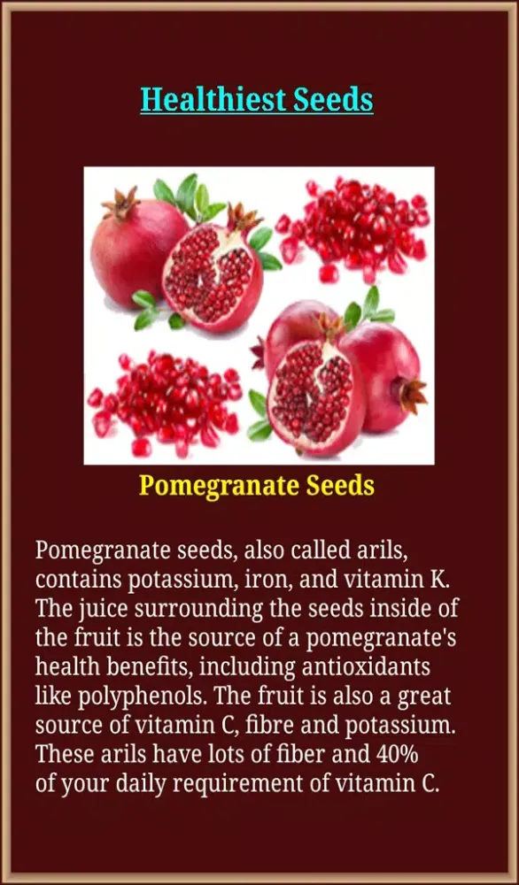 Healthy Nuts-Seeds Screenshots