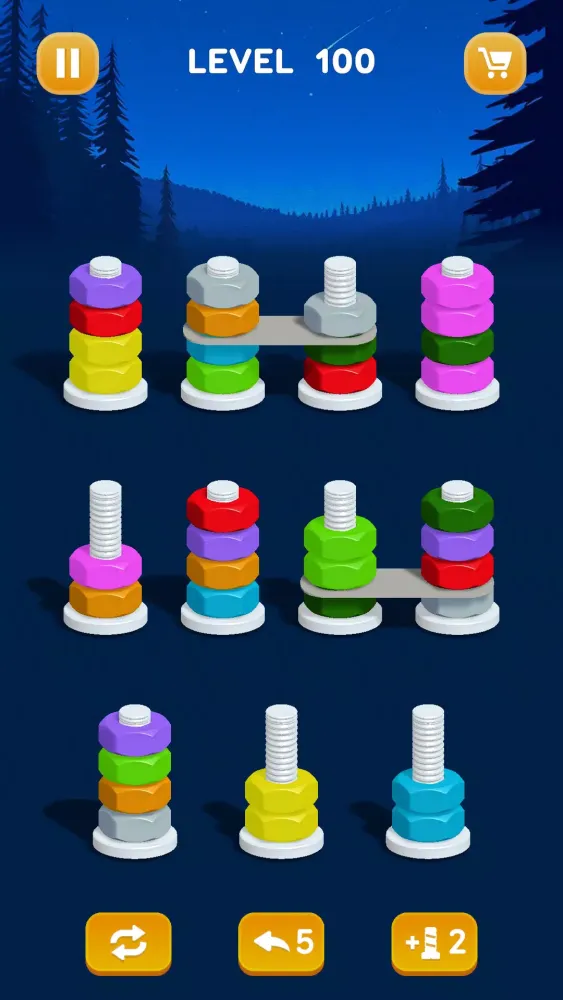 Nut Sort Screenshots